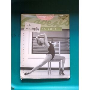 CAPEZIO Ultra Soft FOOTED Tight #1815 Womens Size L/XL Pink Unused In Package